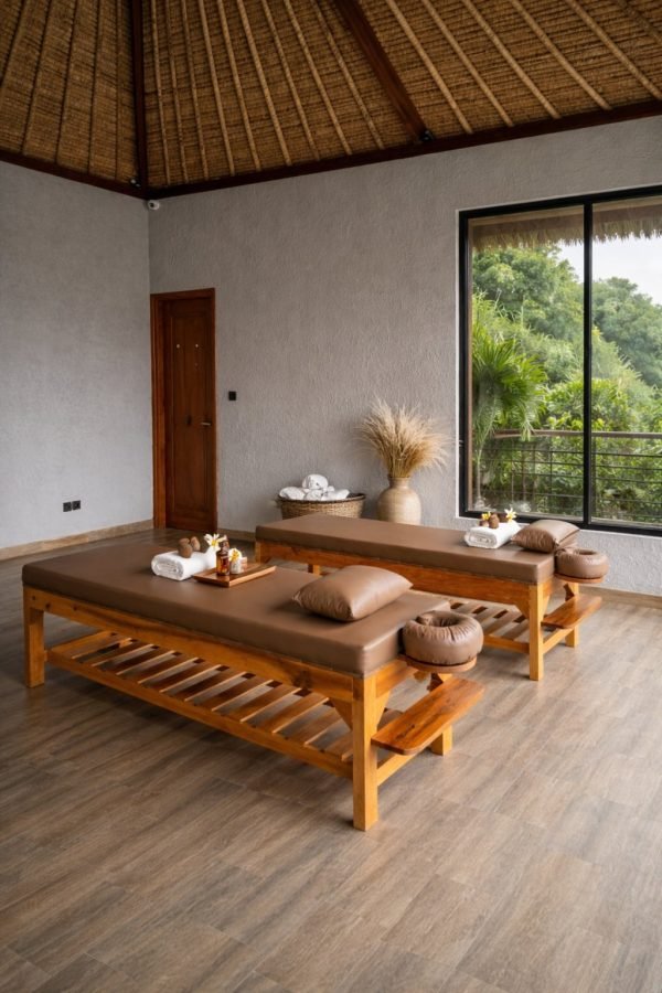 Spa treatment room